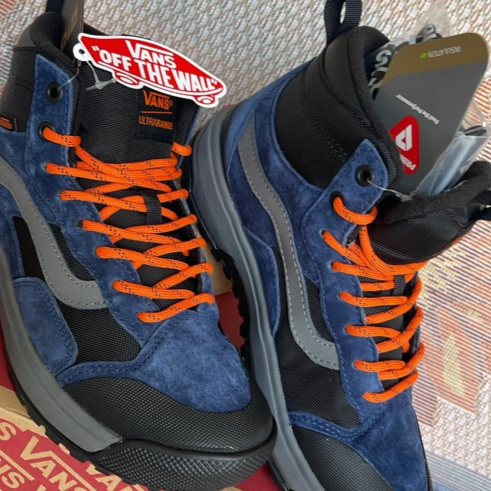 Vans Men’s Ultrarange Exo Dress Blues/Black VN0A5KS5LKV Sneakers Hiking B…